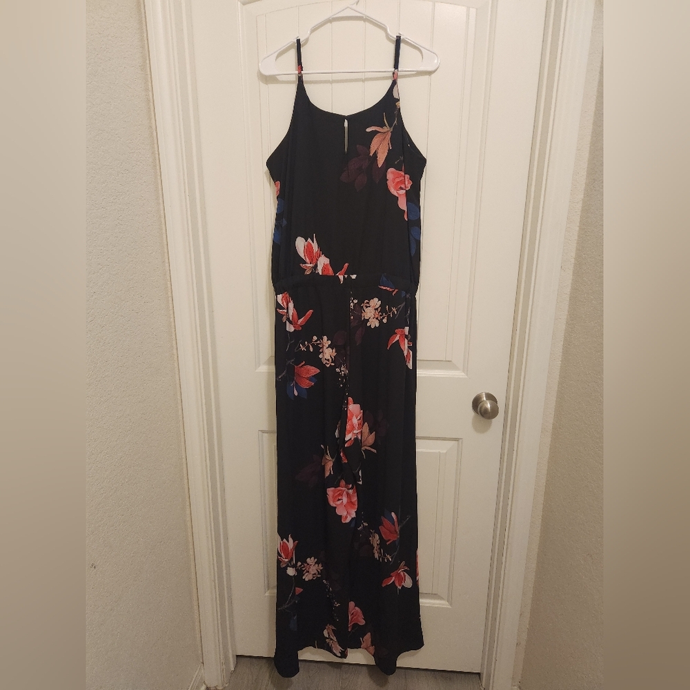 City Chic Size 14 Black Floral - Picture 6 of 16